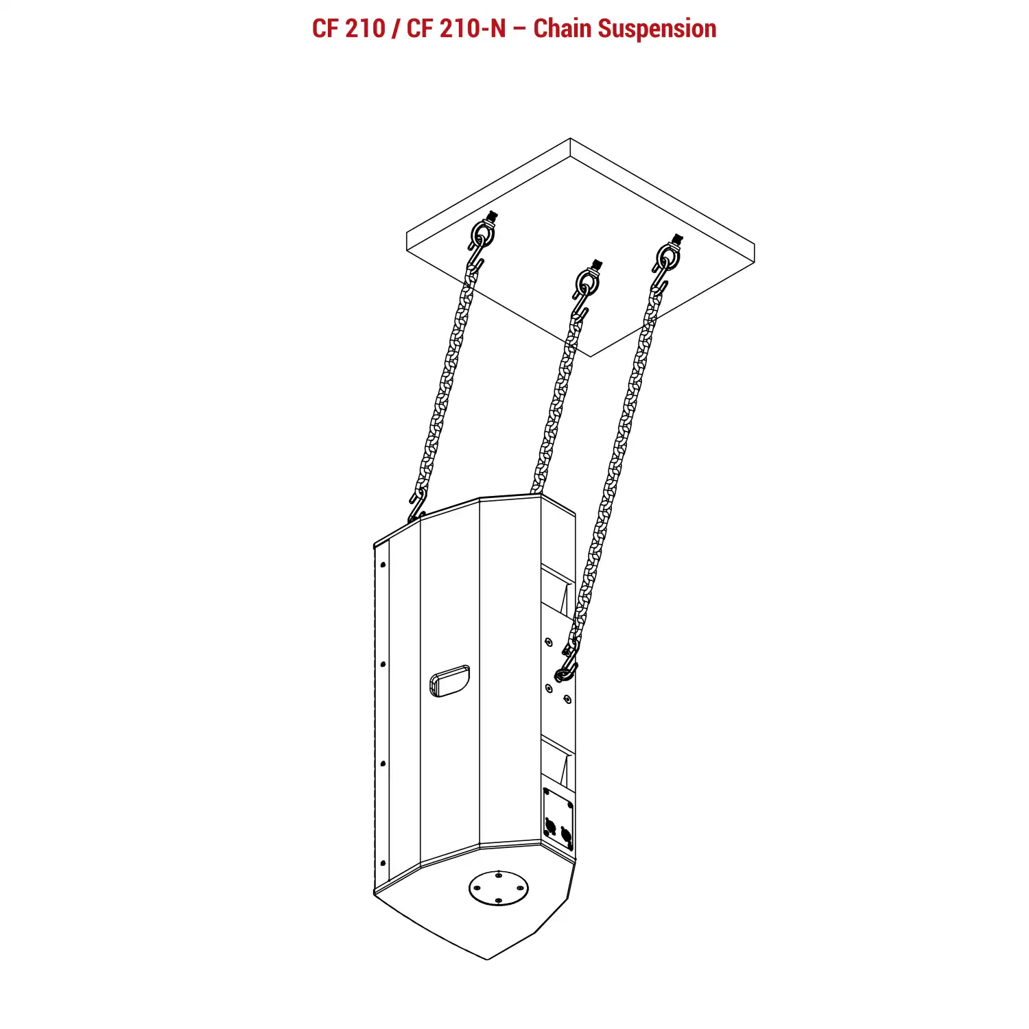 CF-210/CF 210-N Chain Mounting