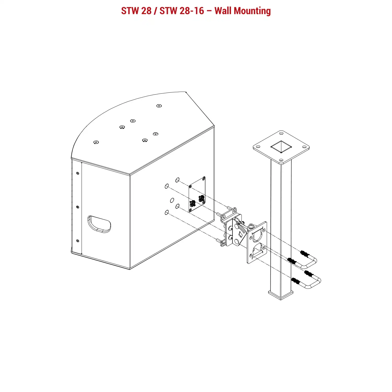 STW 28 / STW 28-16 – Wall Mounting